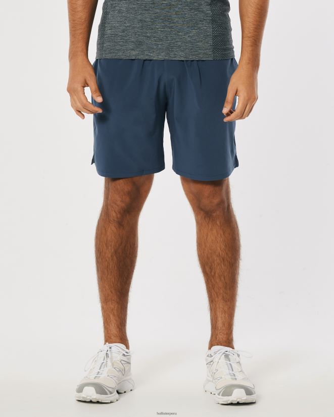 educación física Hollister pantalones cortos activos gilly hicks 7\'\' Armada 086N621255 hombres fondos