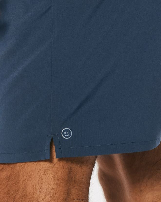 educación física Hollister pantalones cortos activos gilly hicks 7\'\' Armada 086N621255 hombres fondos