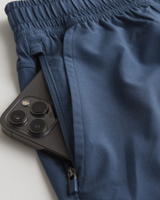 educación física Hollister pantalones cortos activos gilly hicks 7\'\' Armada 086N621255 hombres fondos