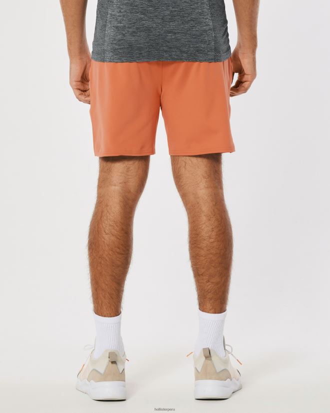 educación física Hollister pantalones cortos de recarga activa gilly hicks 7\'\' naranja 086N621321 hombres fondos