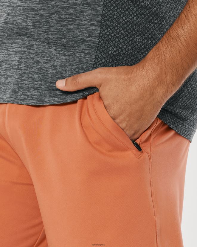 educación física Hollister pantalones cortos de recarga activa gilly hicks 7\'\' naranja 086N621321 hombres fondos