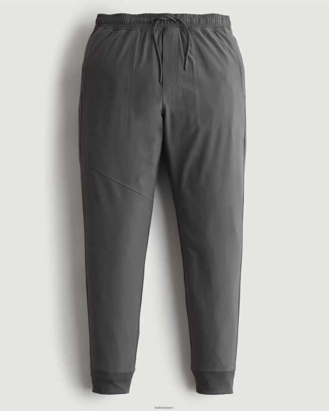educación física Hollister joggers activos gilly hicks gris oscuro 086N621238 hombres fondos