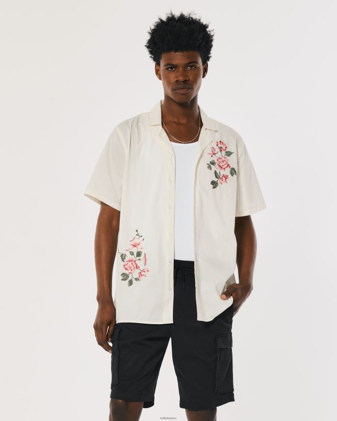 educación física Hollister shorts jogger cargo 9\'\' negro 086N621103 hombres fondos