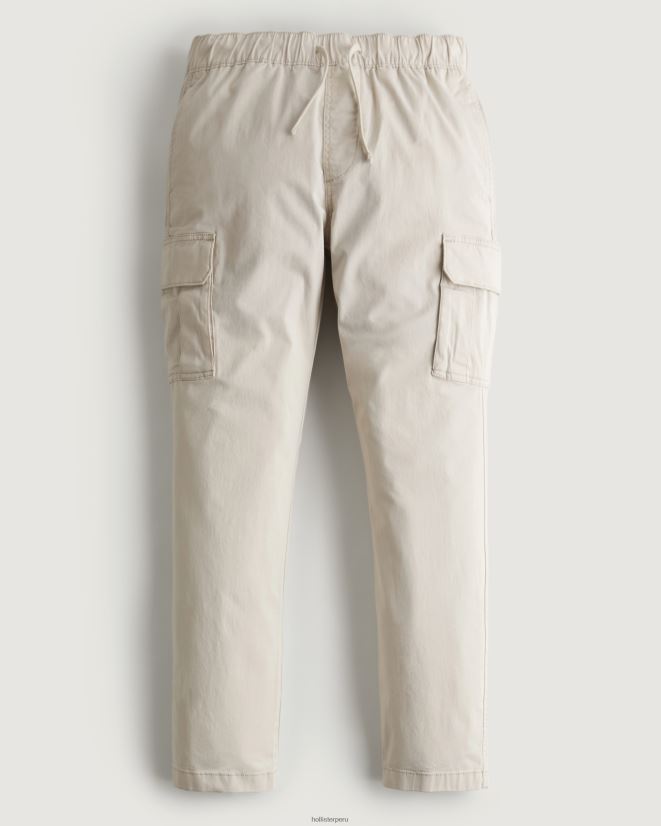 educación física Hollister pantalones cargo ajustados piedra 086N621305 hombres fondos