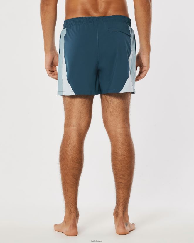 educación física Hollister bañador gilly hicks 5\'\' azul 086N621402 hombres fondos
