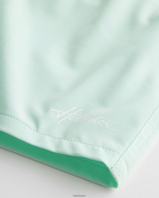educación física Hollister traje de baño de guardia 5\'\' menta 086N621112 hombres fondos