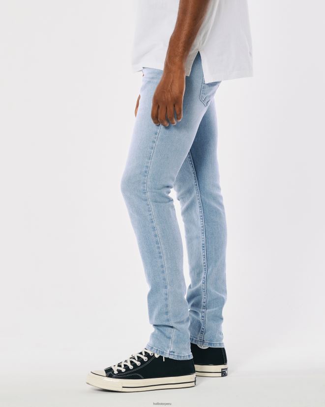 educación física Hollister vaqueros ajustados luz 086N621199 hombres fondos
