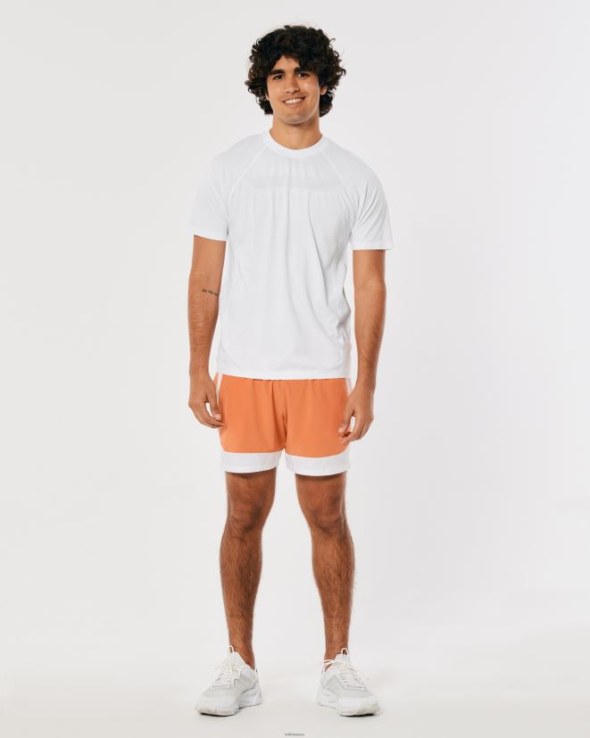 educación física Hollister camiseta activa sin costuras gilly hicks active negro 086N62968 hombres tapas