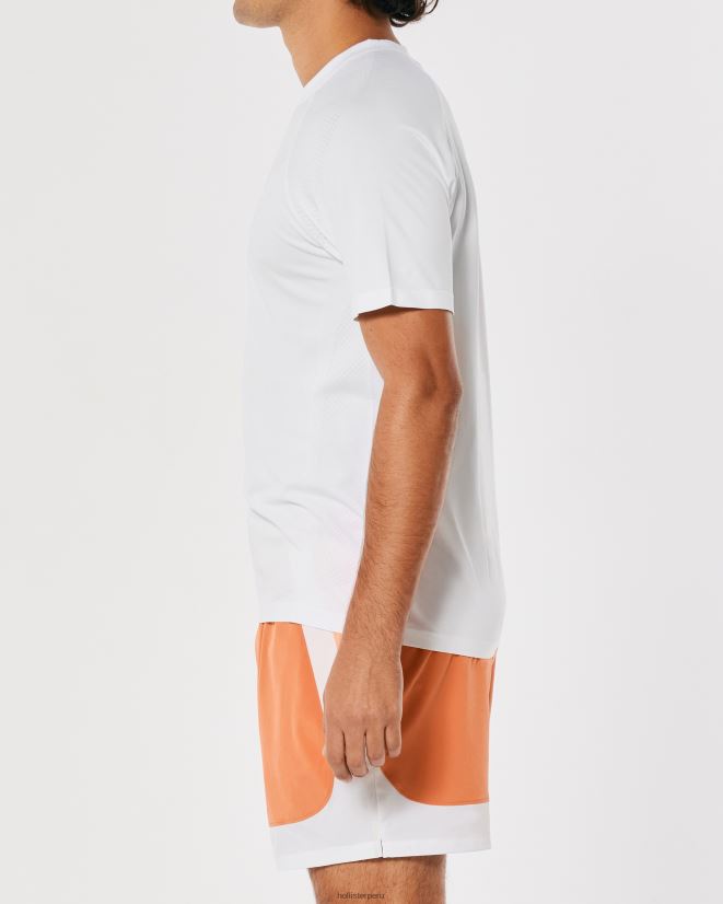 educación física Hollister camiseta activa sin costuras gilly hicks active negro 086N62968 hombres tapas