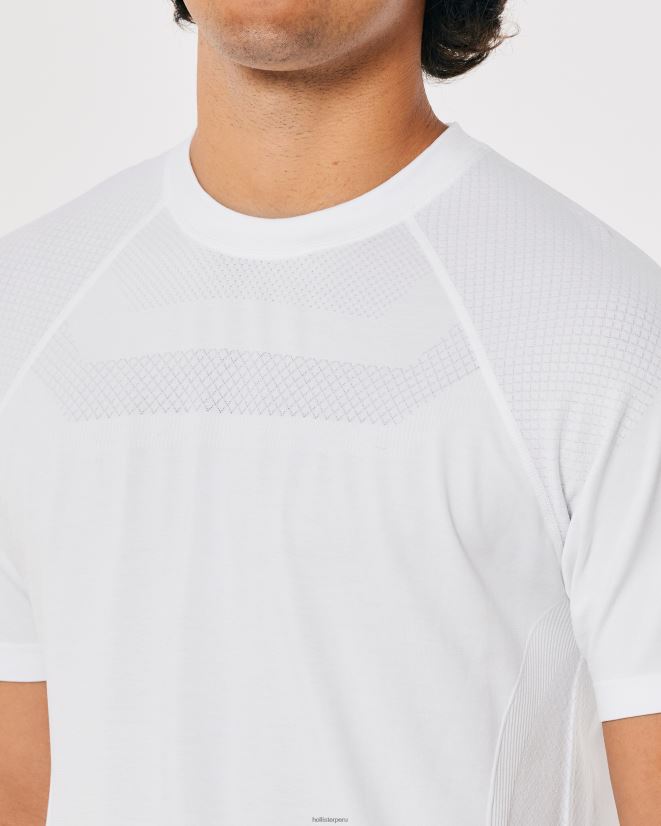 educación física Hollister camiseta activa sin costuras gilly hicks active negro 086N62968 hombres tapas