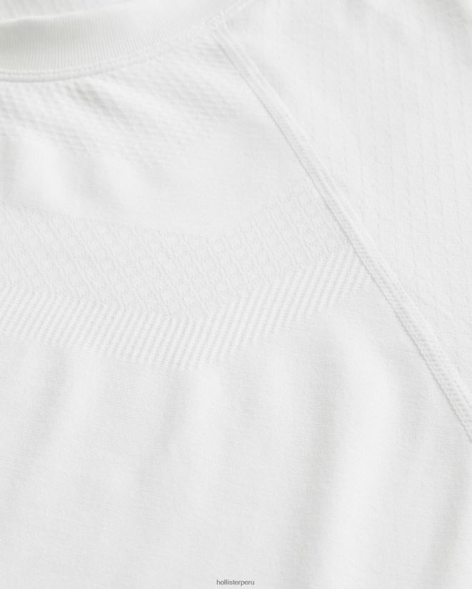 educación física Hollister camiseta activa sin costuras gilly hicks active negro 086N62968 hombres tapas