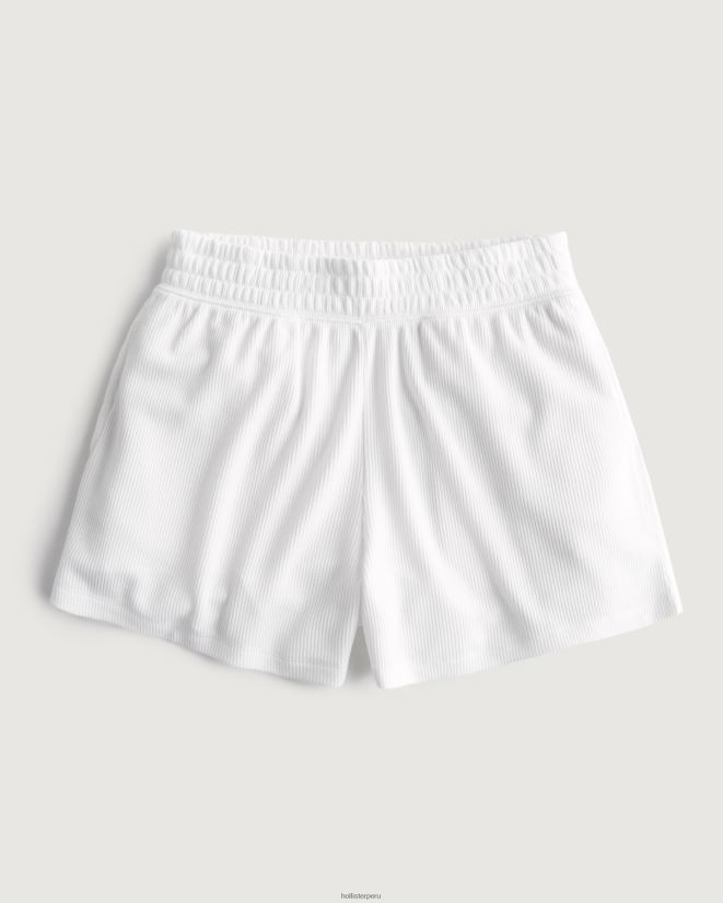 educación física Hollister calzoncillos bóxer gilly hicks waffle blanco 086N62746 mujer fondos