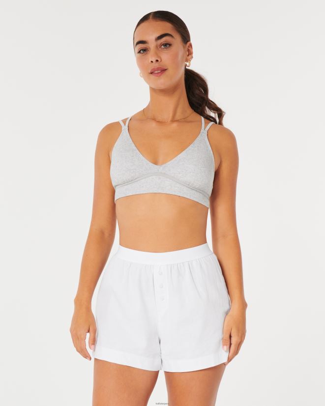 educación física Hollister calzoncillos gilly hicks blanco 086N62789 mujer fondos