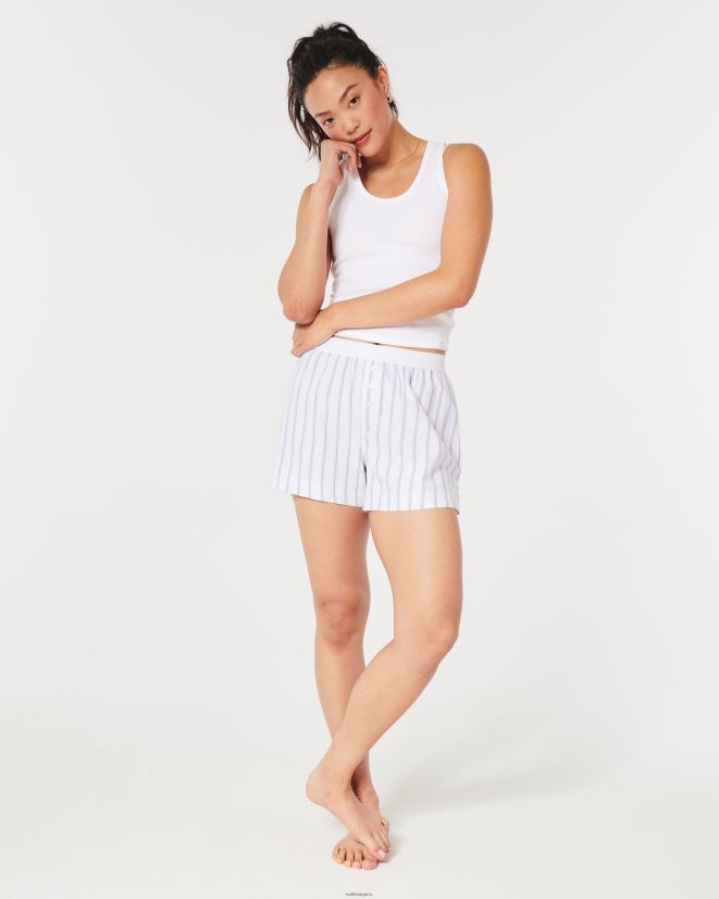 educación física Hollister calzoncillos gilly hicks franja azul claro 086N62740 mujer fondos