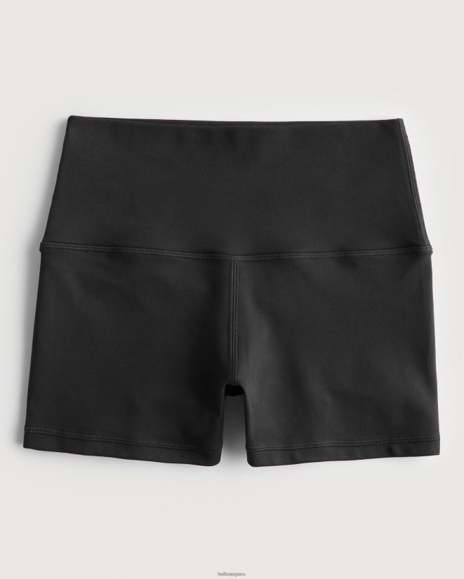 educación física Hollister gilly hicks active recharge high-rise shortie 3'' negro 086N62505 mujer fondos