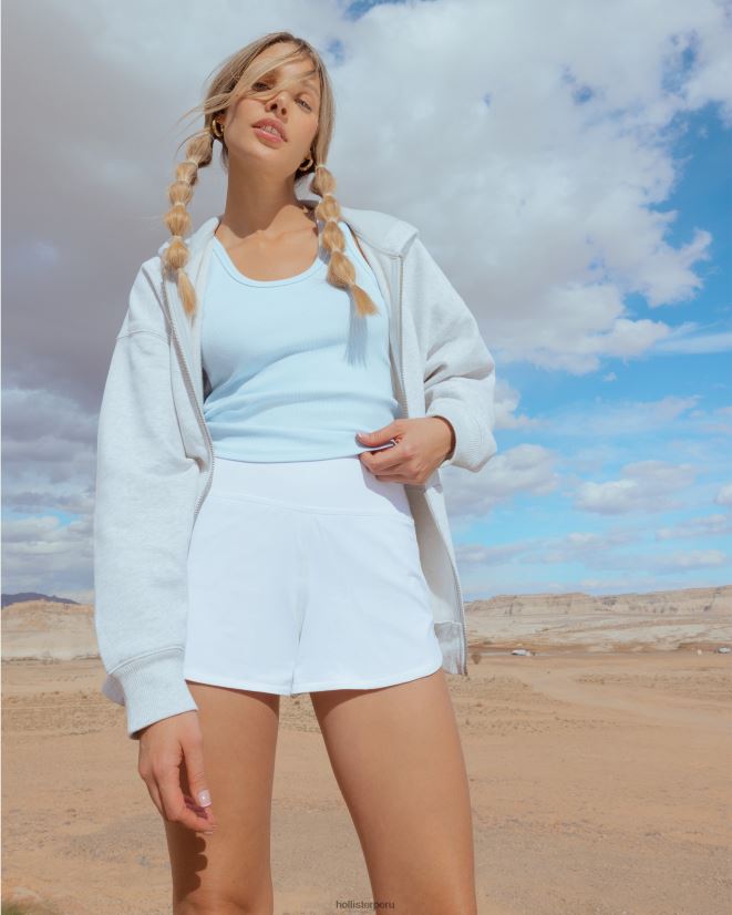 educación física Hollister pantalones cortos activos con forro gilly hicks 3\'\' blanco 086N62664 mujer fondos