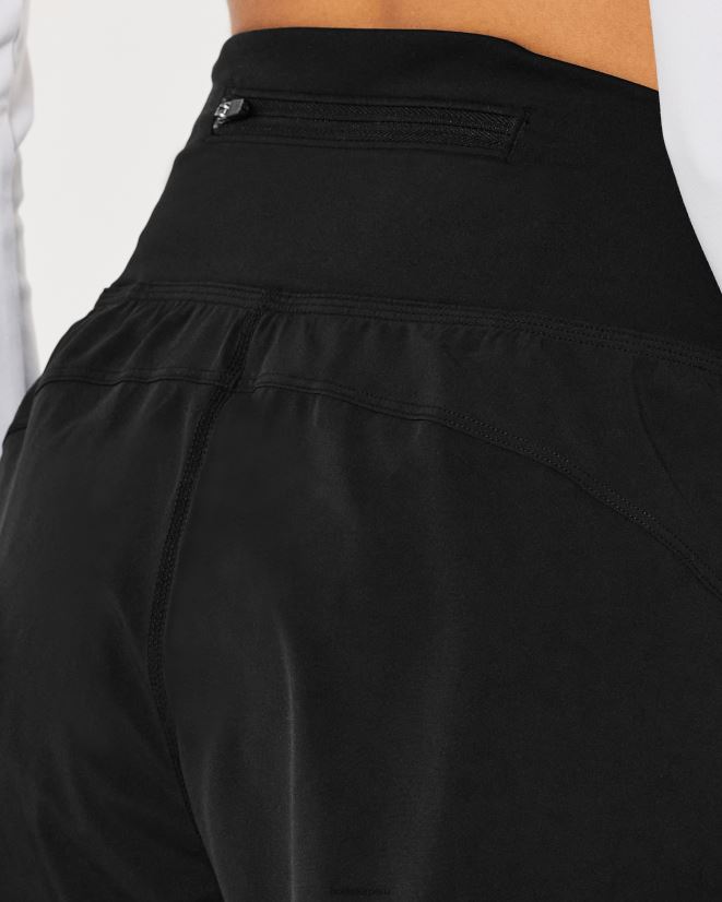 educación física Hollister pantalones cortos activos con forro gilly hicks 3\'\' negro 086N62548 mujer fondos