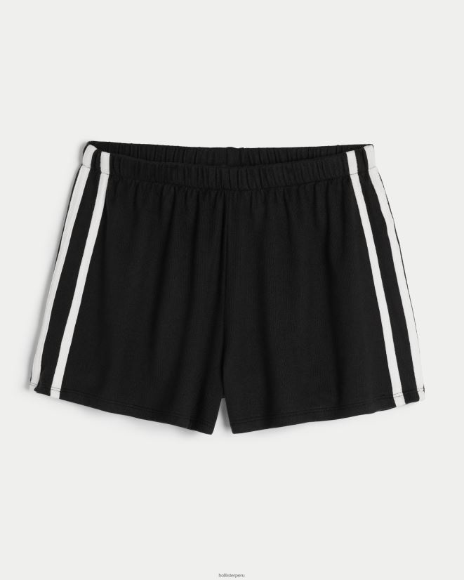 educación física Hollister pantalones cortos calentitos gilly hicks negro 086N62786 mujer fondos