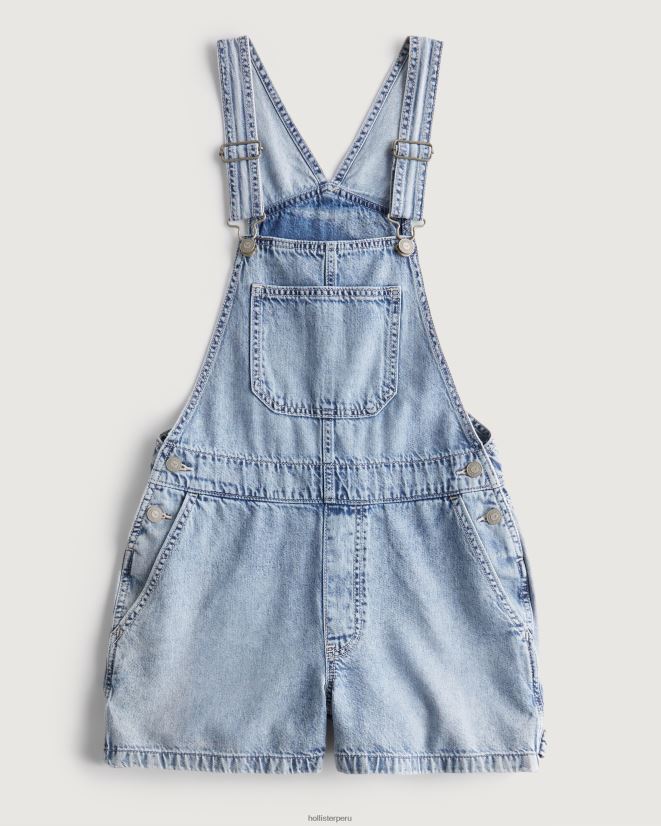 educación física Hollister pantalones cortos de carpintero con lavado claro lavado medio 086N62501 mujer fondos