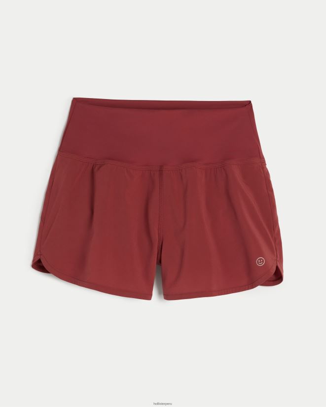 educación física Hollister pantalones cortos de running activos gilly hicks pimentón rojo 086N62715 mujer fondos