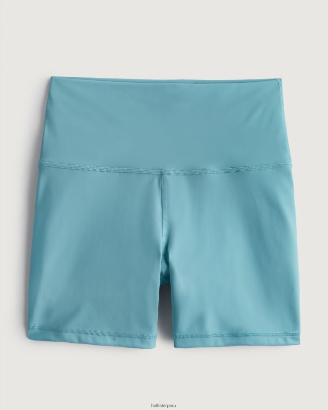 educación física Hollister shorts ciclistas gilly hicks active energize 5'' turquesa 086N62635 mujer fondos