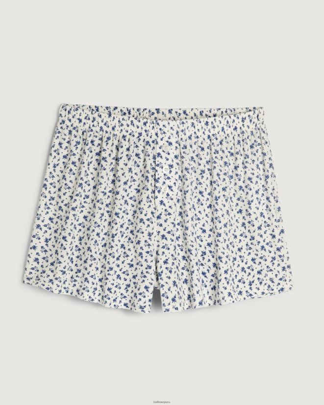 educación física Hollister shorts de dormir de canalé gilly hicks flores blancas 086N62780 mujer fondos