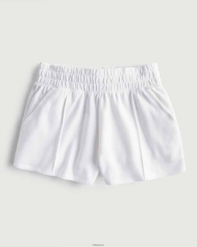 educación física Hollister shorts de polar de tiro superalto gilly hicks active essentials blanco 086N62628 mujer fondos