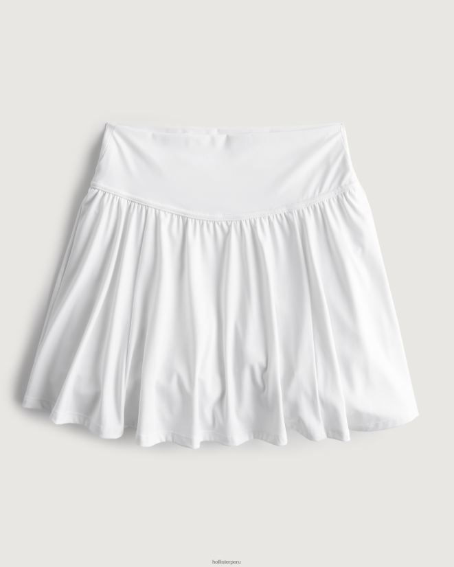 educación física Hollister gilly hicks active energize falda pantalón flutter de tiro muy alto blanco 086N62631 mujer fondos
