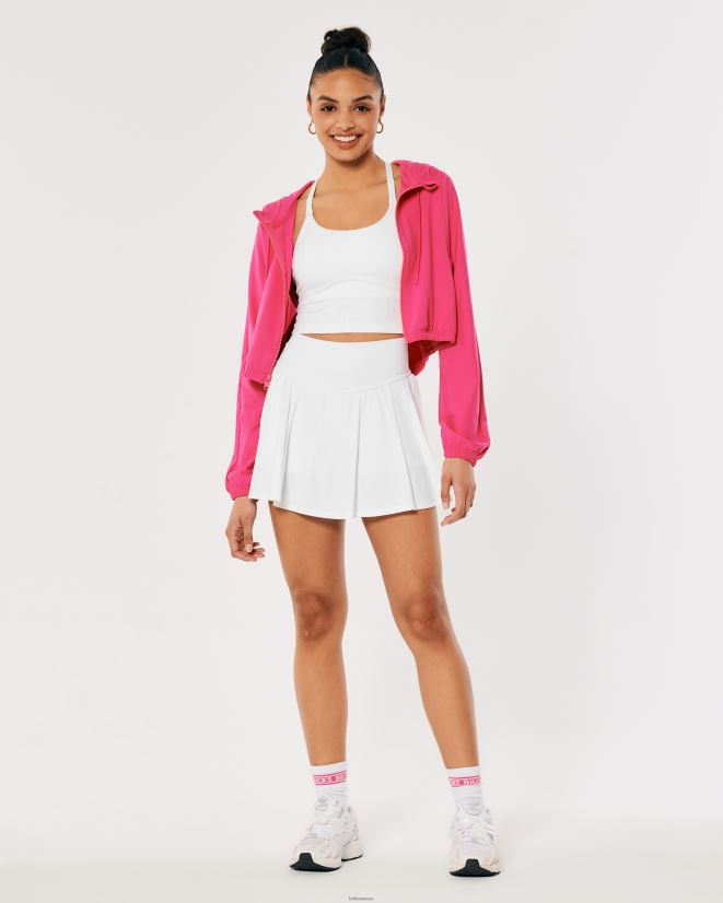 educación física Hollister gilly hicks active energize falda pantalón flutter de tiro muy alto blanco 086N62631 mujer fondos