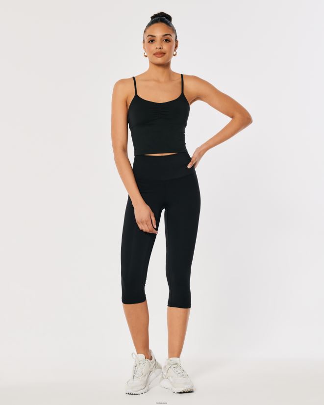 educación física Hollister gilly hicks active energize capri legging negro 086N62772 mujer fondos