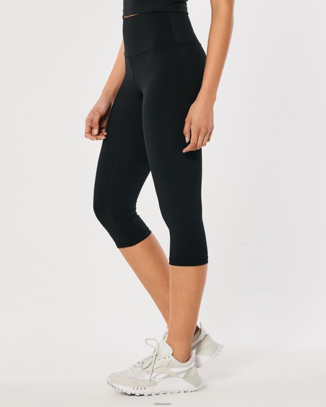 educación física Hollister gilly hicks active energize capri legging negro 086N62772 mujer fondos