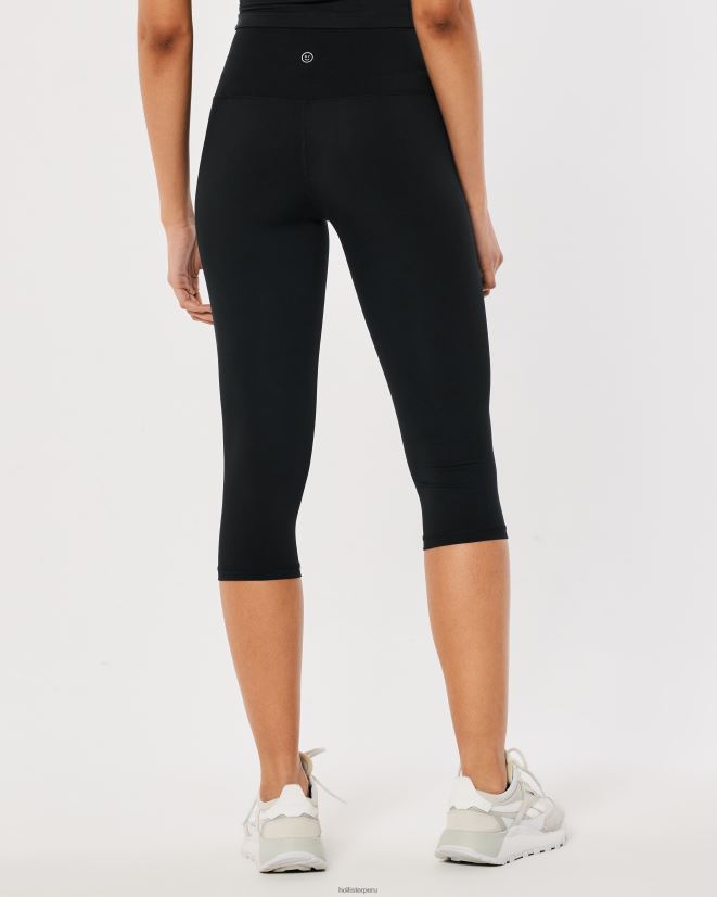 educación física Hollister gilly hicks active energize capri legging negro 086N62772 mujer fondos