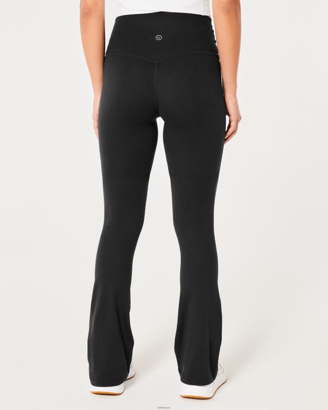 educación física Hollister mini leggins acampanados con recarga activa de Gilly Hicks negro 086N62758 mujer fondos