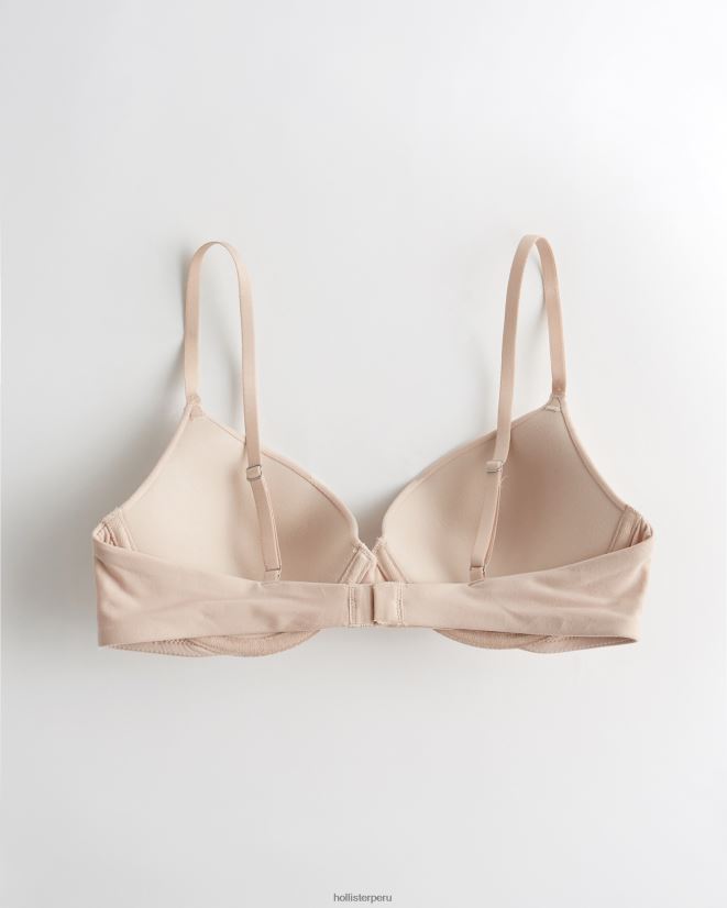 educación física Hollister Sujetador push-up gilly hicks bare comfort crema 086N62115 mujer tapas