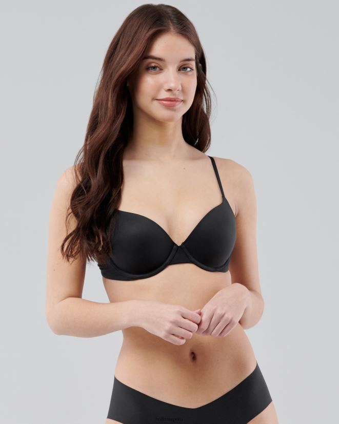 educación física Hollister Sujetador push-up gilly hicks bare comfort negro 086N62111 mujer tapas
