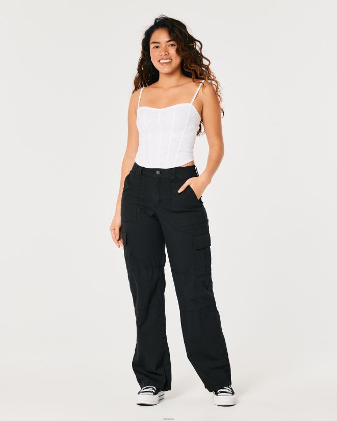 educación física Hollister camisola de encaje con escote corazón blanco 086N62230 mujer tapas