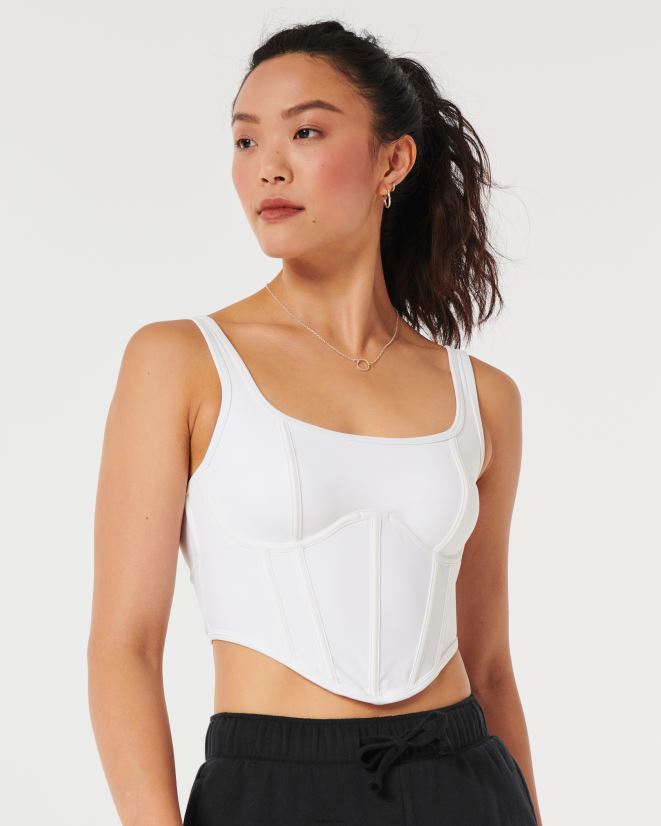 educación física Hollister corpiño gilly hicks blanco 086N62428 mujer tapas