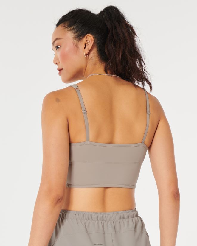 educación física Hollister corpiño gilly hicks gris pardo 086N62310 mujer tapas