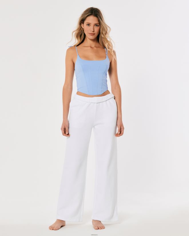 educación física Hollister micro corsé de gilly hicks azul claro 086N62434 mujer tapas