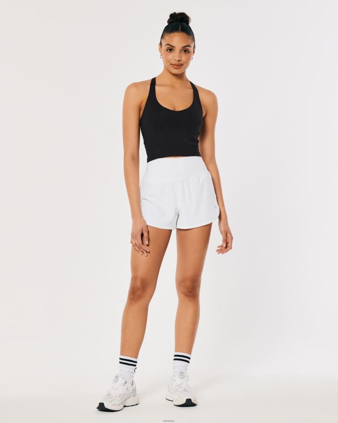 educación física Hollister Camiseta de tirantes con tiras de recarga activa Gilly Hicks negro 086N62128 mujer tapas