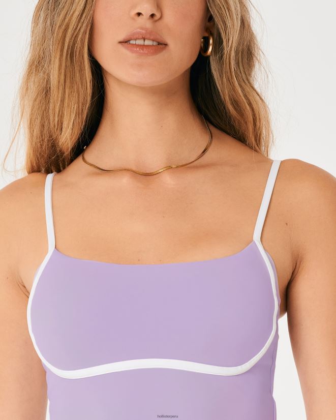educación física Hollister gilly hicks active energize tanque inclinado lavanda 086N62414 mujer tapas