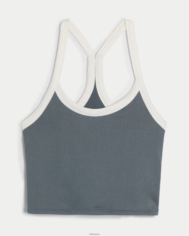 educación física Hollister tanque acogedor gilly hicks azul oscuro 086N62449 mujer tapas