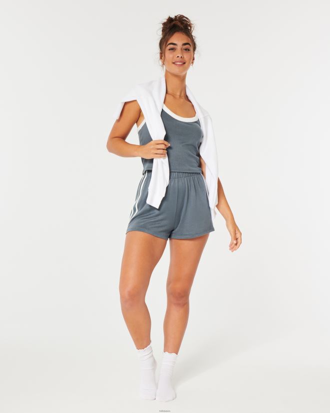 educación física Hollister tanque acogedor gilly hicks azul oscuro 086N62449 mujer tapas