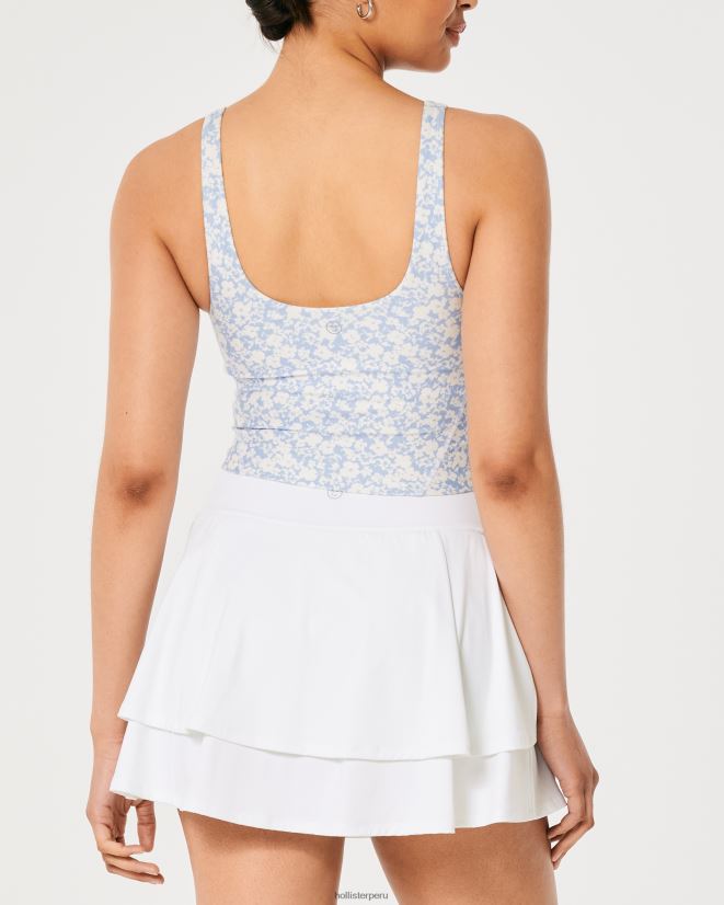 educación física Hollister tanque de inmersión de recarga activa gilly hicks floral azul claro 086N62300 mujer tapas